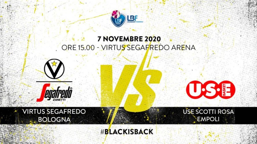 LBF, 7° giornata: Virtus Segafredo Bologna vs USE Scotti Rosa Empoli