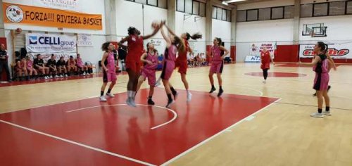 Basket Girls Ancona  Pall. Vigarano 48  53 (12-11, 26-29, 37-41, 48-53)