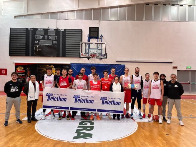 Anche quest'anno il Basket Ravenna OraS  si schiera al fianco di Telethon