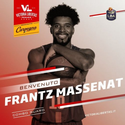 Frantz Massenat è la nuova comboguard della Carpegna Prosciutto Basket Pesaro!