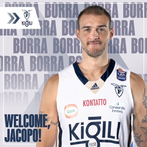 Jacopo Borra  un nuovo giocatore della Fortitudo Pallacanestro Bologna Kigili!