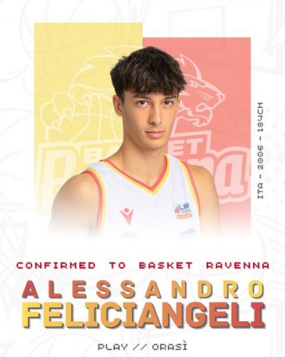 Alessandro Feliciangeli rinnova: vestir� la maglia giallorossa anche nella stagione 2026/2027