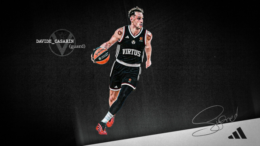 Davide Casarin nuovo giocatore di Virtus Bologna !