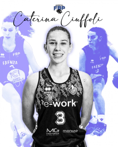 Caterina Ciuffoli ancora con Faenza Basket Project