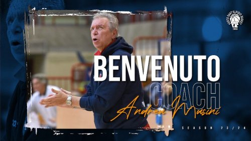 Il Porto Sant&#8217;Elpidio Basket  lieto di annunciare l&#8217;ingaggio come nuovo allenatore di Andrea Masini.