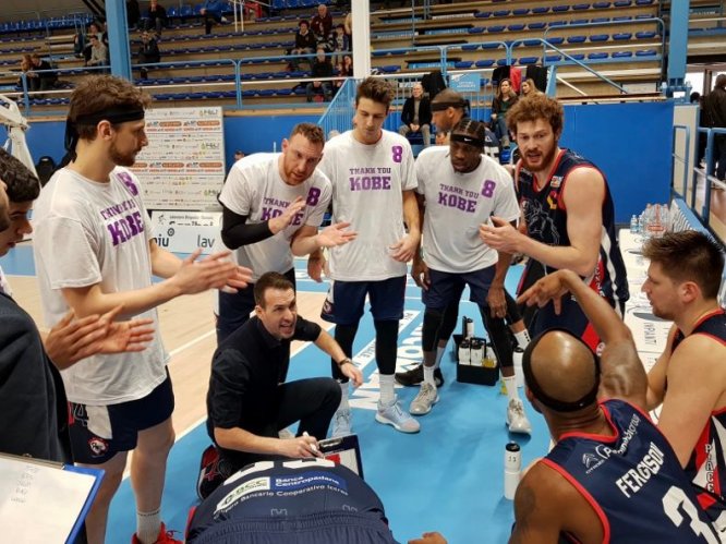 L'Assigeco Piacenza non riesce a sbloccarsi in trasferta: vince Ferrara 76-70