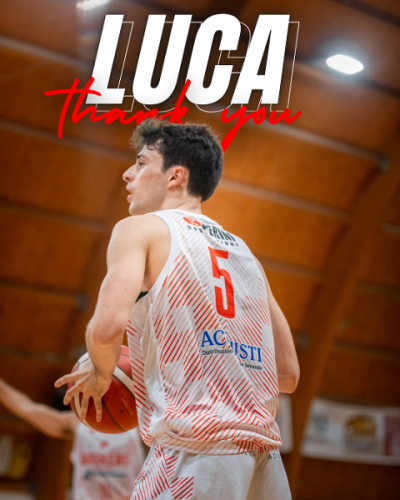 La societ� Chemifarma Bask�rs Forlimpopoli saluta e ringrazia l’atleta Luca Sampieri.