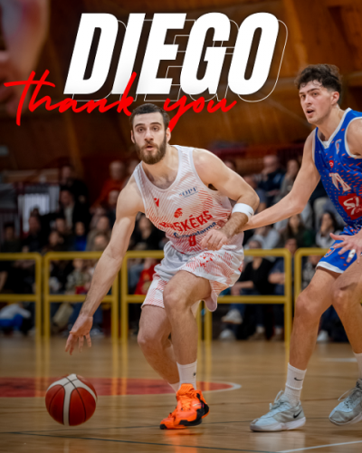 Chemifarma Bask�rs Forlimpopoli saluta e ringrazia l’atleta Diego Benzoni.