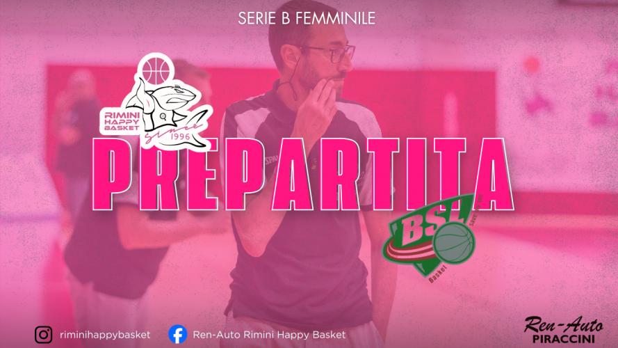 Ren Auto Rimini Happy Basket  -  BSL San Lazzaro di Savena , prepartita con Coach Andrea Maghelli