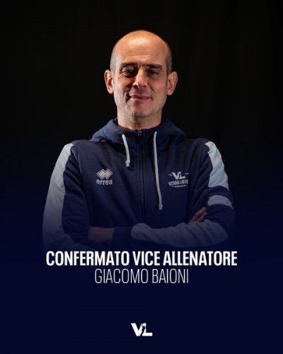 Giacomo Baioni rinnova con la VL Pesaro per la stagione 2026/2027