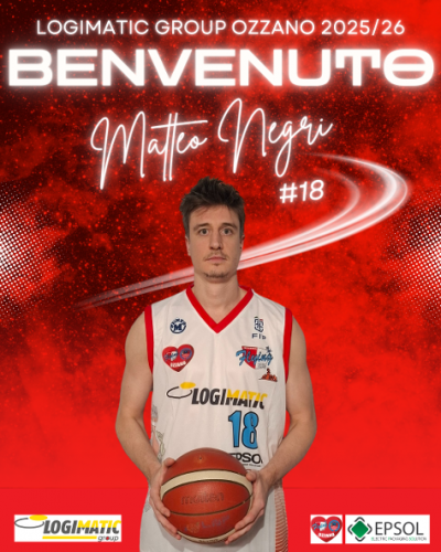 New Flying Balls  Logimatic Group Ozzano  inserisce Matteo Negri