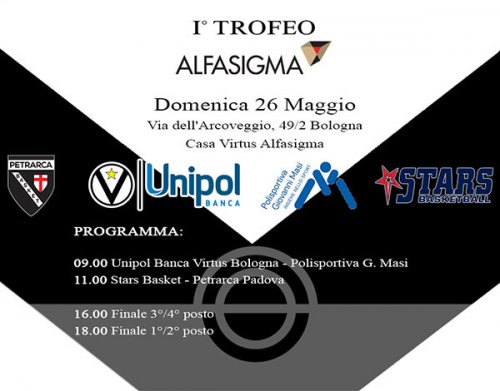Domenica 26 maggio il primo “trofeo Alfasigma” per la categoria esordienti