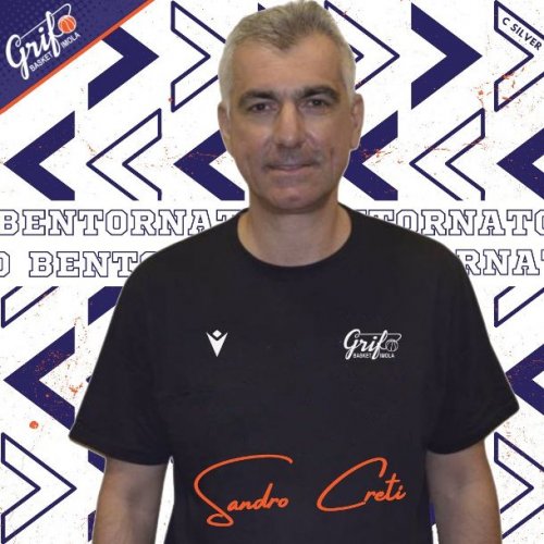 Grifo Basket Imola 1996 - Sandro Creti, sarà l’assistente che affiancherà Tassinari