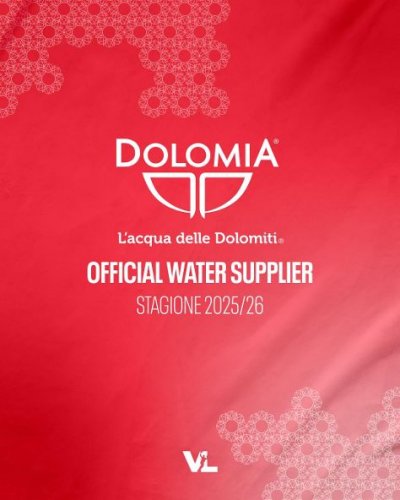 Acqua Dolomia si conferma Official Water Supplier della Victoria Libertas Pesaro
