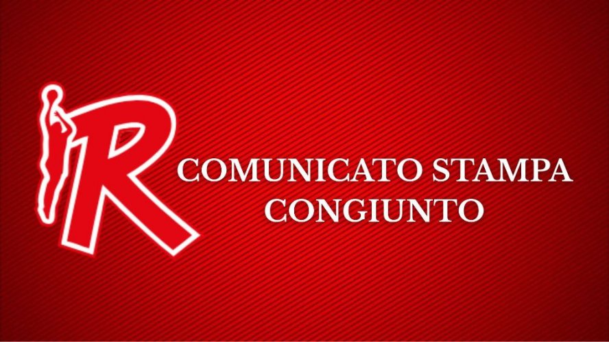 Comunicato stampa congiunto di Pallacanestro Reggiana e Stu Reggiane Spa