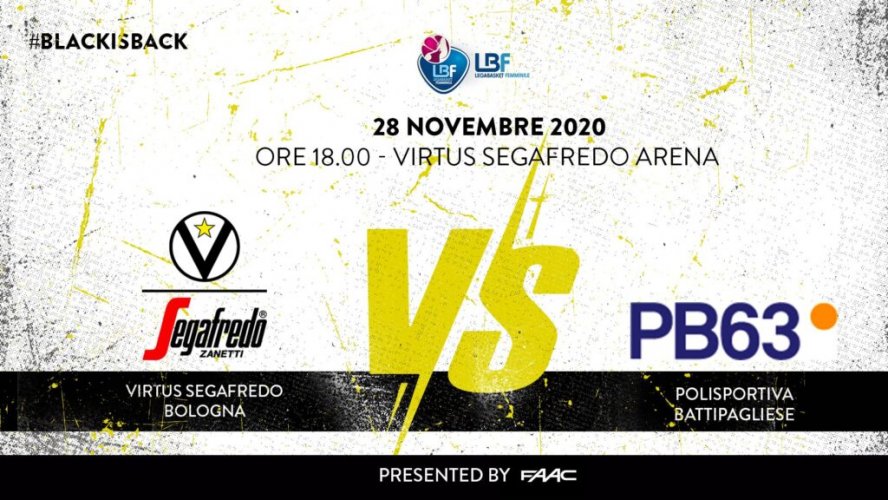 LBF, 9 giornata: Virtus Segafredo Bologna vs O.ME.P.S. BricUp Battipaglia
