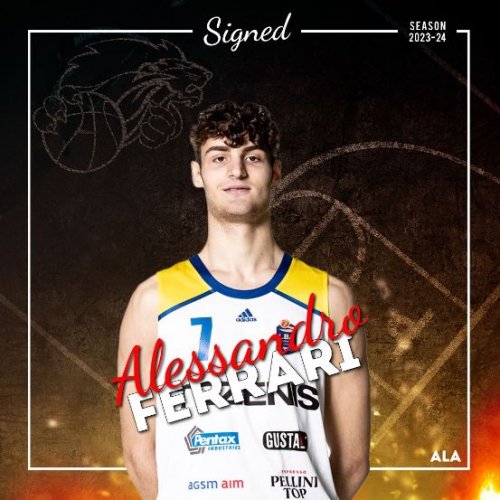 Basket Ravenna &#8211; Alessandro Ferrari  giallorosso