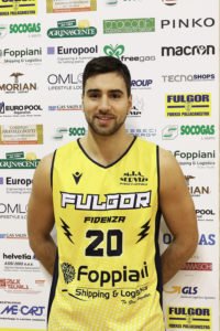 Fulgor Fidenza Basket : Fulgorato Dani Koljanin !