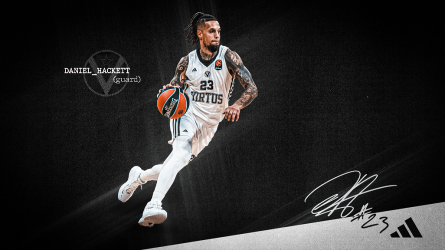 Daniel Hackett  e la Virtus Bologna ancora insieme!!