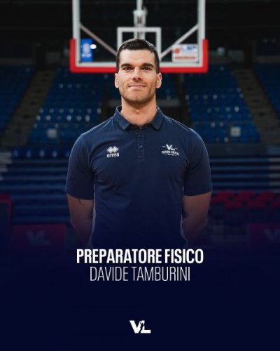 Victoria Libertas Pallacanestro Pesaro  - Davide Tamburini � il nuovo Preparatore Fisico