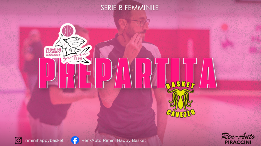 Ren Auto Rimini Happy Basket-Basket Cavezzo, pre partita con Coach Andrea Maghelli