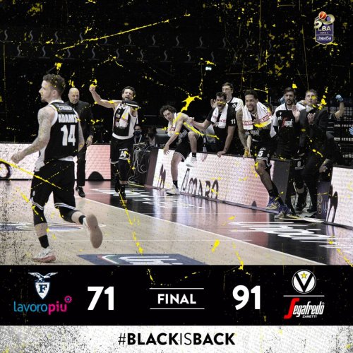 Fortitudo Lavoropiù Bologna vs Virtus Segafredo Bologna: 71 – 91