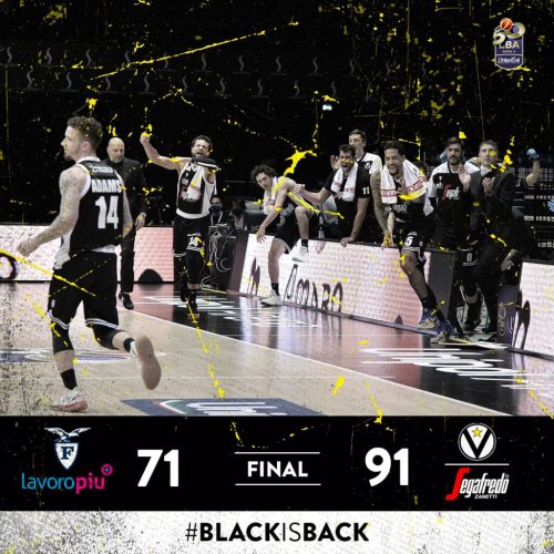 Fortitudo Lavoropi Bologna vs Virtus Segafredo Bologna: 71 &#8211; 91