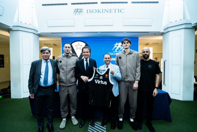 Rinnovo partnership medica :  Isokinetic  e Virtus Bologna insieme per altre tre stagioni