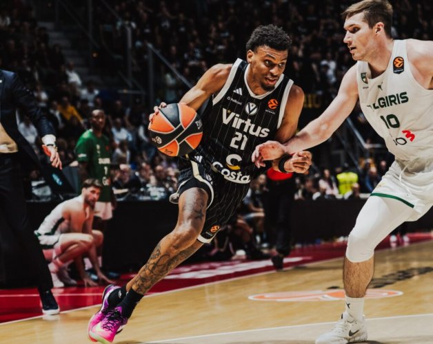 Virtus Bologna vs Zalgiris Kaunas: 74-91  (22-14, 35-37, 53-65)