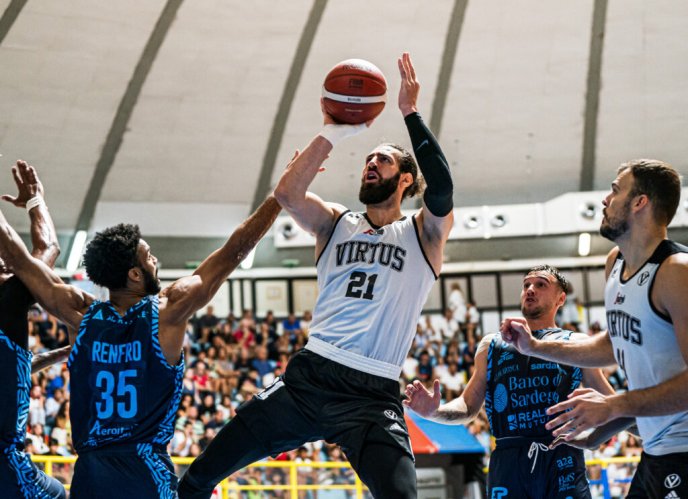 Dinamo Sassari vs Virtus Segafredo Bologna: 69 &#8211; 66
