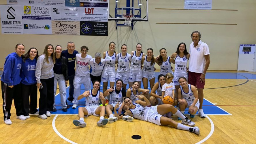 Feba Civitanova Marche - Sisas Perugia  66-63 dts (16-15, 8-12, 16-15, 15-13, 11-8)