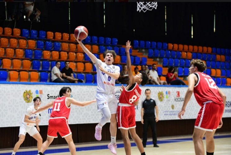 Europei  Under 16 Division C  San Marino - Monaco  55-113