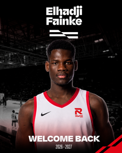 Elhadji Fainke torna a vestire la maglia della UNA Hotels Reggio Emilia per la stagione 2026/2027