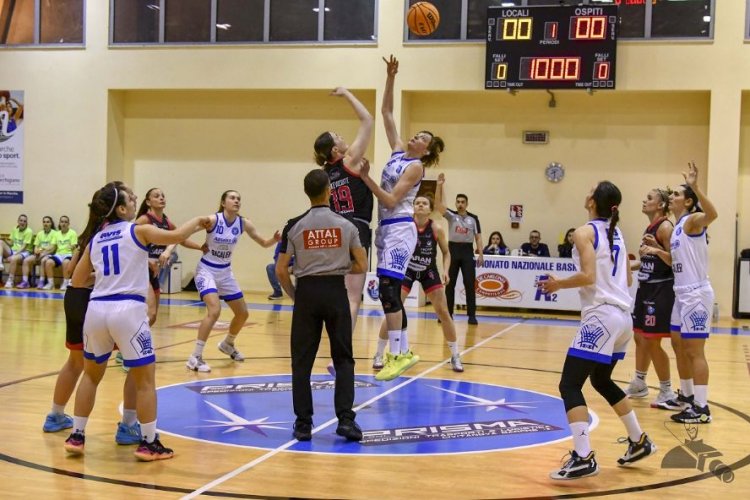 Bagalier FE.BA Civitanova - ARAN Cucine Panthers Roseto 62 - 69 (8-17, 19-14, 16-17, 19-21)