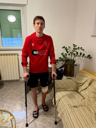 Vigor Basket Matelica -  Federico Mariani operato al ginocchio, 6-8 mesi per il rientro