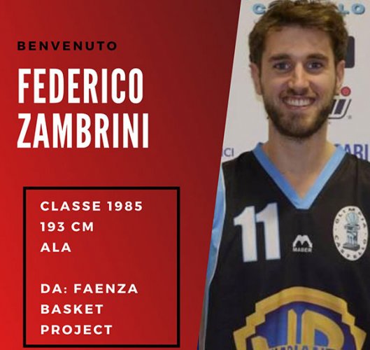 Federico Zambrini completa il roster della International Imola