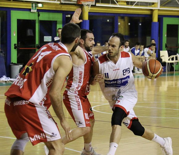 Bologna basket 2016 vs Rinascita basket Rimini: 74-81