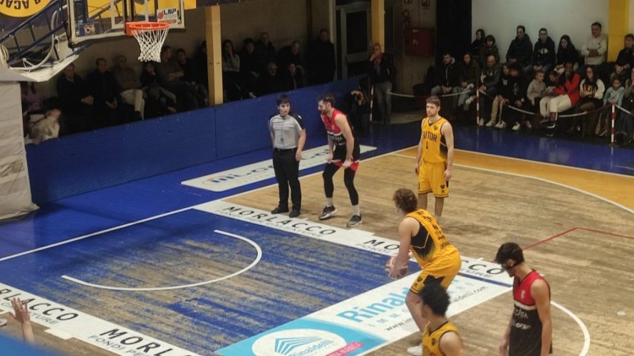 Sutor Montegranaro - Basket Tolentino 85-34