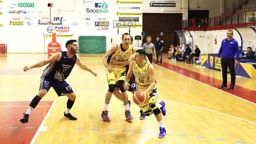 Fulgor Fidenza 2014 vs Francesco Francia Pall. 70 - 65