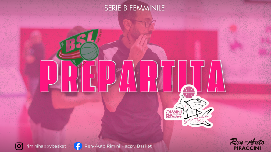 B.S.L. San Lazzaro-Ren Auto Rimini Happy Basket, pre partita con Coach Andrea Maghelli