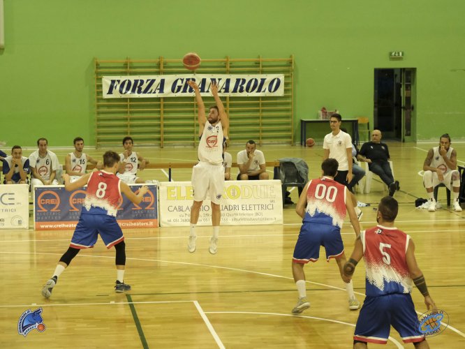 Pall. Correggio   &#8211;  Granarolo Basket CREI     72 &#8211; 71