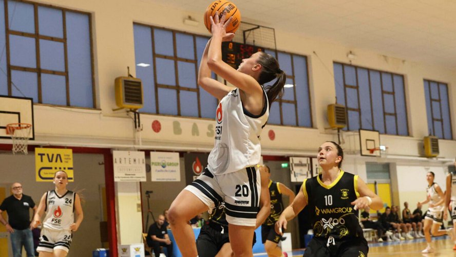 Vis Rosa Basket Ferrara . Nuova Virtus Cesena   50 – 62