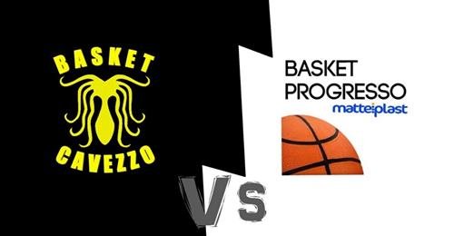 Basket Cavezzo - Sabato pomeriggio il confronto diretto con il Progresso Basket Bologna.