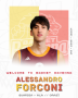 Benvenuto Alessandro Forconi: � un nuovo giocatore dell'OraS� Basket Ravenna