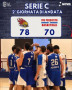 Pallacanestro Scandiano - Vis Basket Persiceto 78-70
