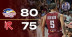 Trapani Shark  80   -   75  Pallacanestro Unahotels Reggio Emilia