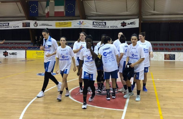 Basket serie A2 femminile - Pallacanestro Vigarano  vs  Halley Thunder Basket Matelica 61-54