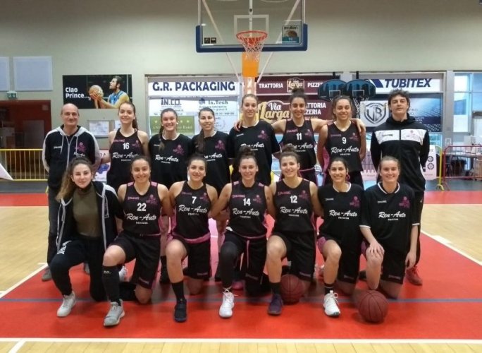 Rimini Happy Basket  Ren - Auto  vs  Basket Girls Ancona 59-62 (15-22; 14-14; 14-13; 16-13)