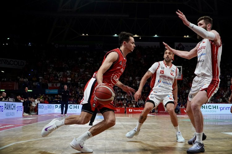 Victoria Libertas Pesaro - Dole Basket Rimini 78-91 (18-20, 29-47, 51-68)