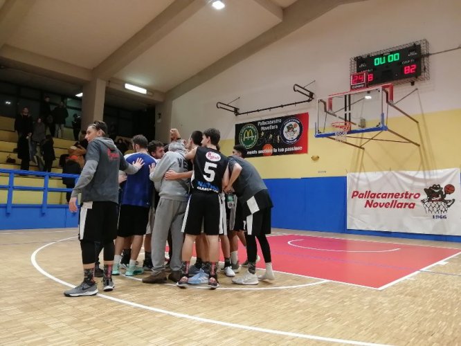 Nubilaria Basket Novellara   vs   Pizzoli Veni Basket  78-82